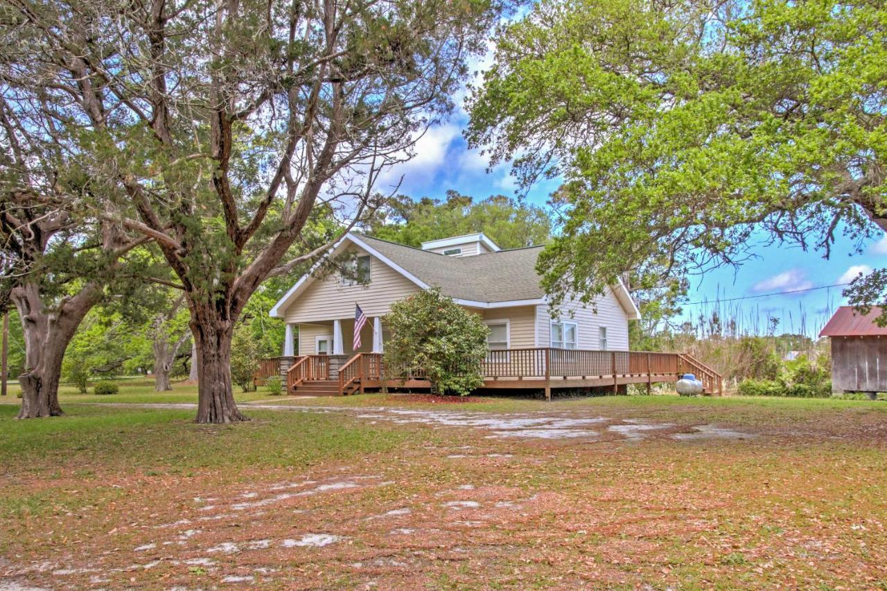 Secluded And Quiet Coastal Home 1 Mile To Boat Ramp Sealevel 外观 照片