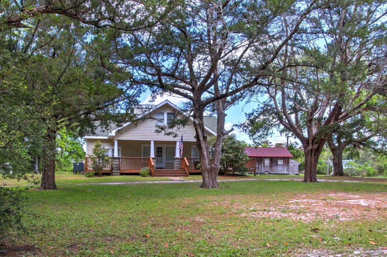 Secluded And Quiet Coastal Home 1 Mile To Boat Ramp Sealevel 外观 照片